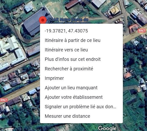 Itinéraire vers l'adresse - Image 1 Itinéraire vers l'adresse - Image 1